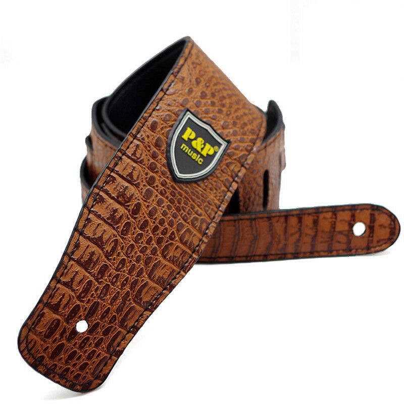 Leather Classic Strap - بولي Leather الجلود الكلاسيكية الغيتار حزام