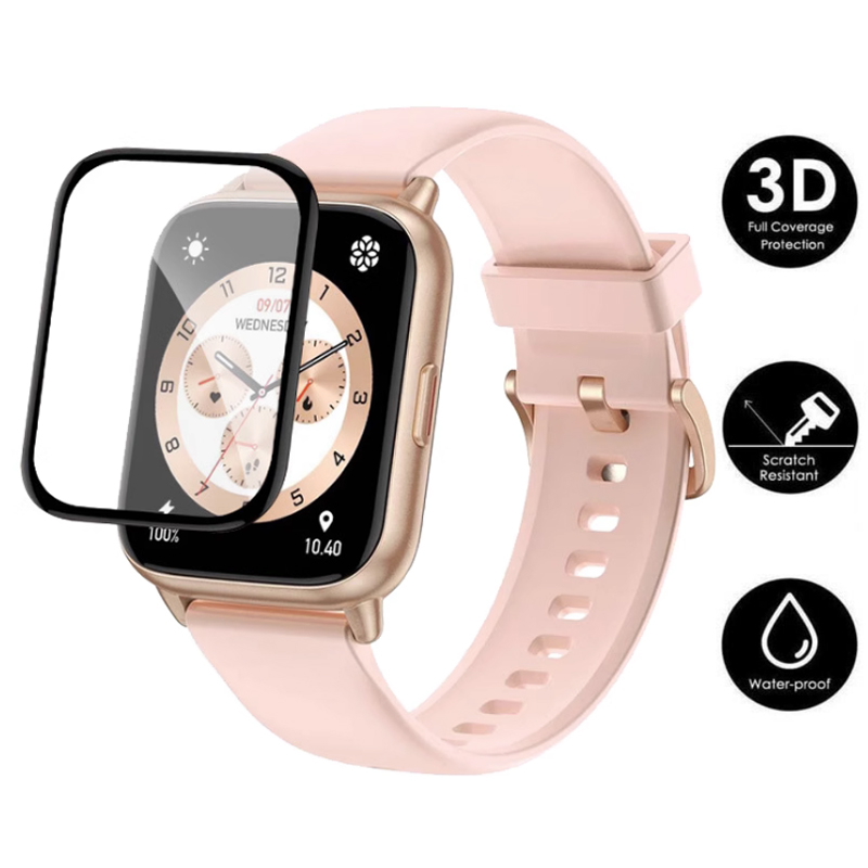 Amazfit Smartwatch Accessories - ثلاثية الأبعاد منحني لينة حافة واضح