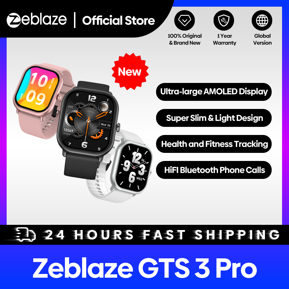Smartwatch Face - ساعة ذكية Zeblaze-GTS 3 Pro للرجال
