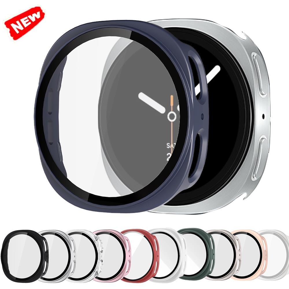 Smartwatch Band Accessories - حافظة من الزجاج المقسى + PC