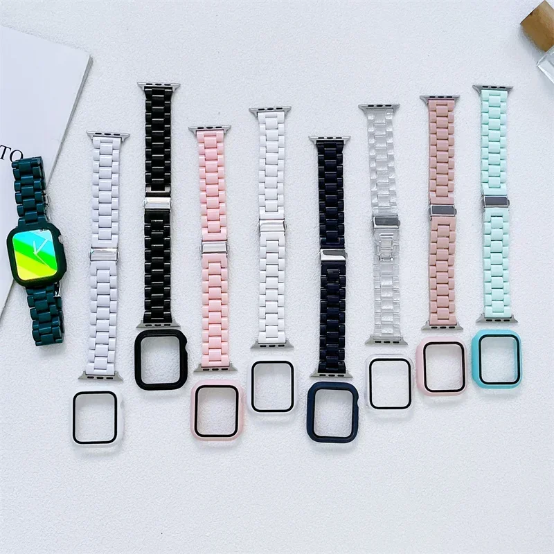 حزام ساعة + حافظة + زجاج لساعة - مراجعة Smartwatch Band Accessories وسعره