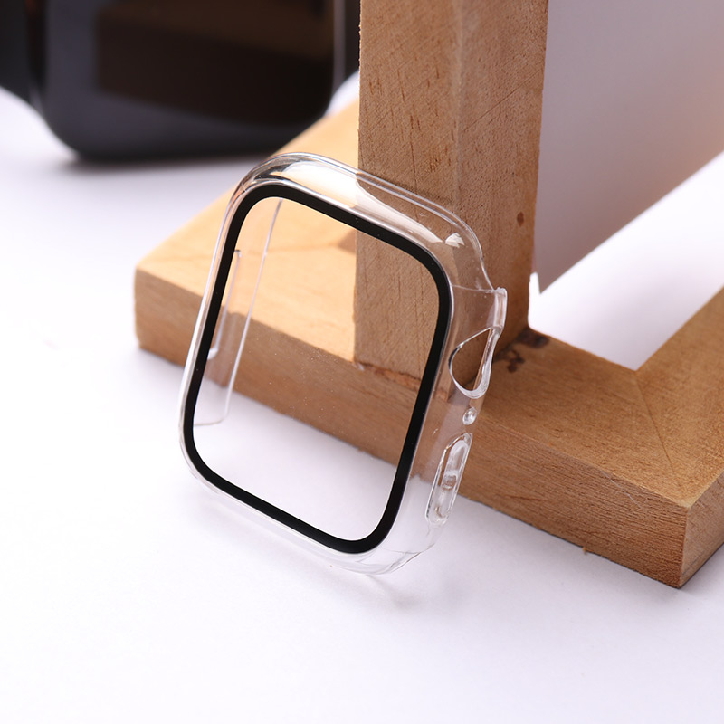 قطعتان من الزجاج المقوى لساعة  - مراجعة Apple Smartwatch Accessories وسعره