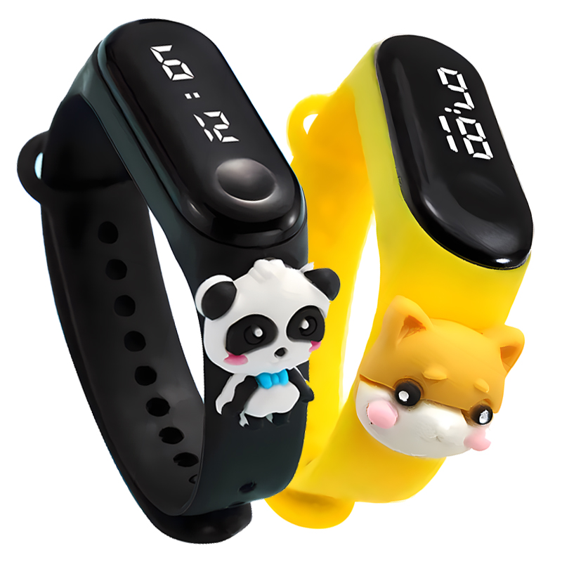 ساعة ذكية متعددة الألوان للأطف - مراجعة Smartwatch Straps & Accessories وسعره