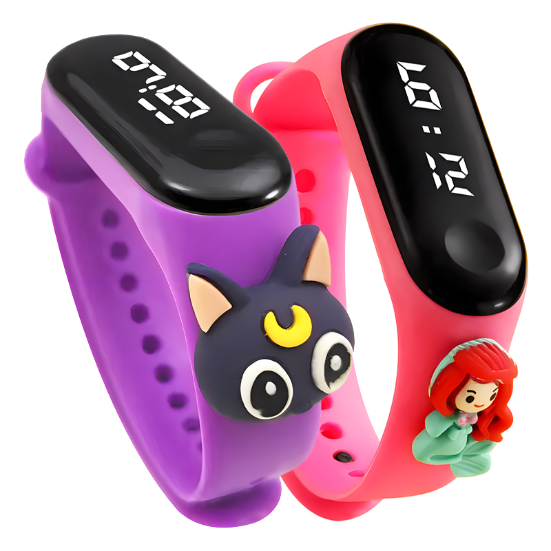ساعة ذكية متعددة الألوان للأطف - مراجعة Smartwatch Straps & Accessories وسعره