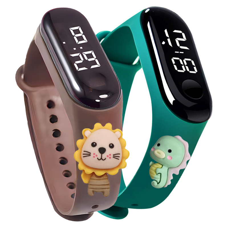 ساعة ذكية متعددة الألوان للأطف - مراجعة Smartwatch Straps & Accessories وسعره