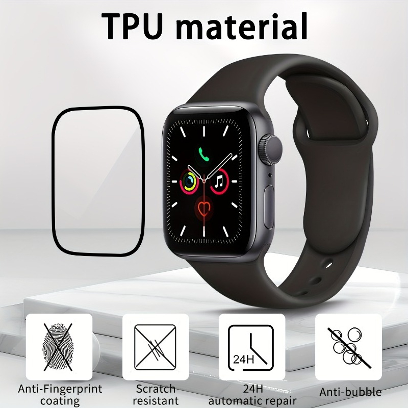 3 قطع واقي شاشة لساعة أبل ألتر - مراجعة Watch Case Bumper وسعره