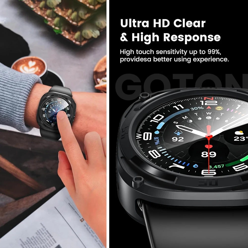 غطاء زجاجي + غطاء لساعة سامسون - مراجعة Watch Case Bumper وسعره
