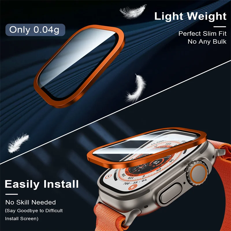زجاج مقسى لساعة أبل الترا 49 م - مراجعة Apple Smartwatch Accessories وسعره