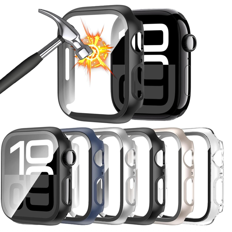 غطاء زجاجي + حافظة لساعة أبل 4 - مراجعة Apple Smartwatch Accessories وسعره