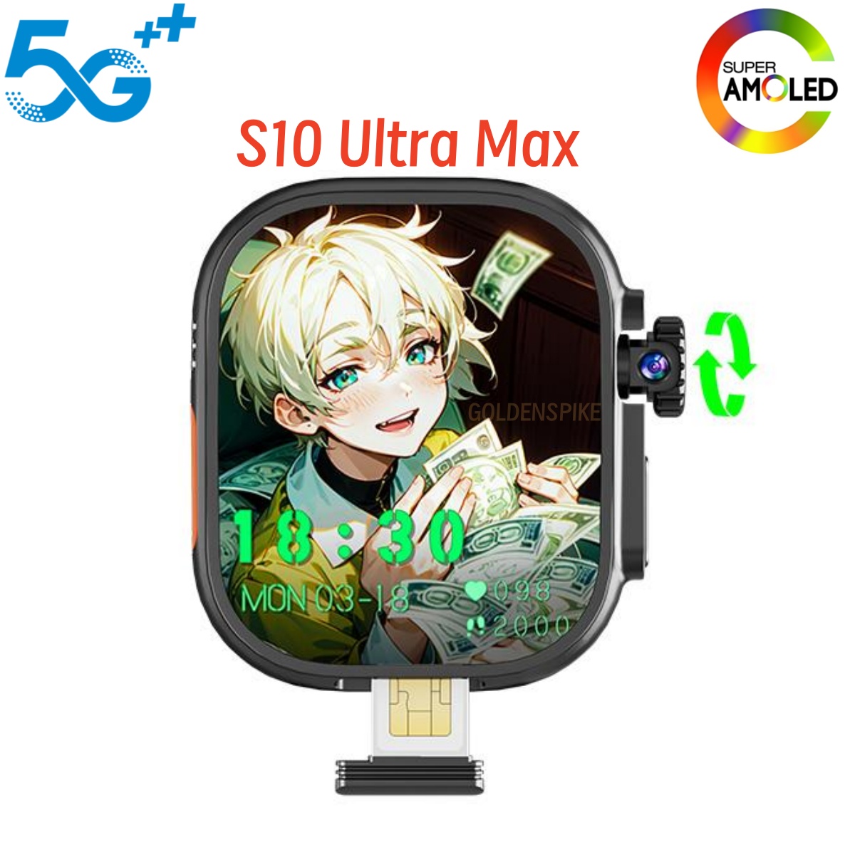 ساعة ذكية S10 Ultra MAX 5G مع  - مراجعة Smartwatch Store وسعره