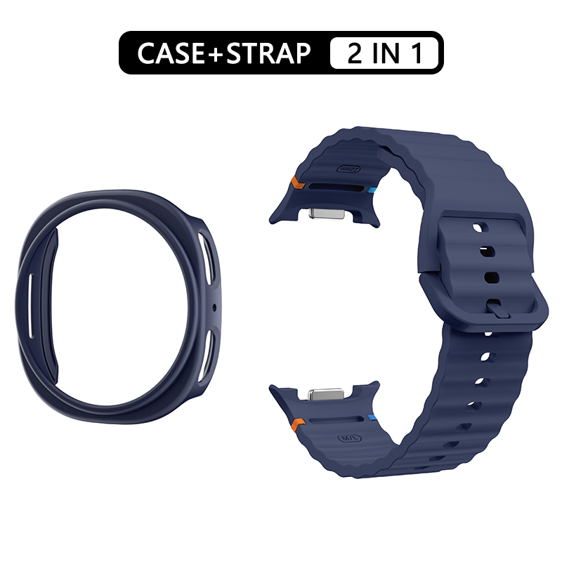 حافظة مجوفة + سوار سيليكون رسم - مراجعة Smartwatch Watch Accessories For Women وسعره
