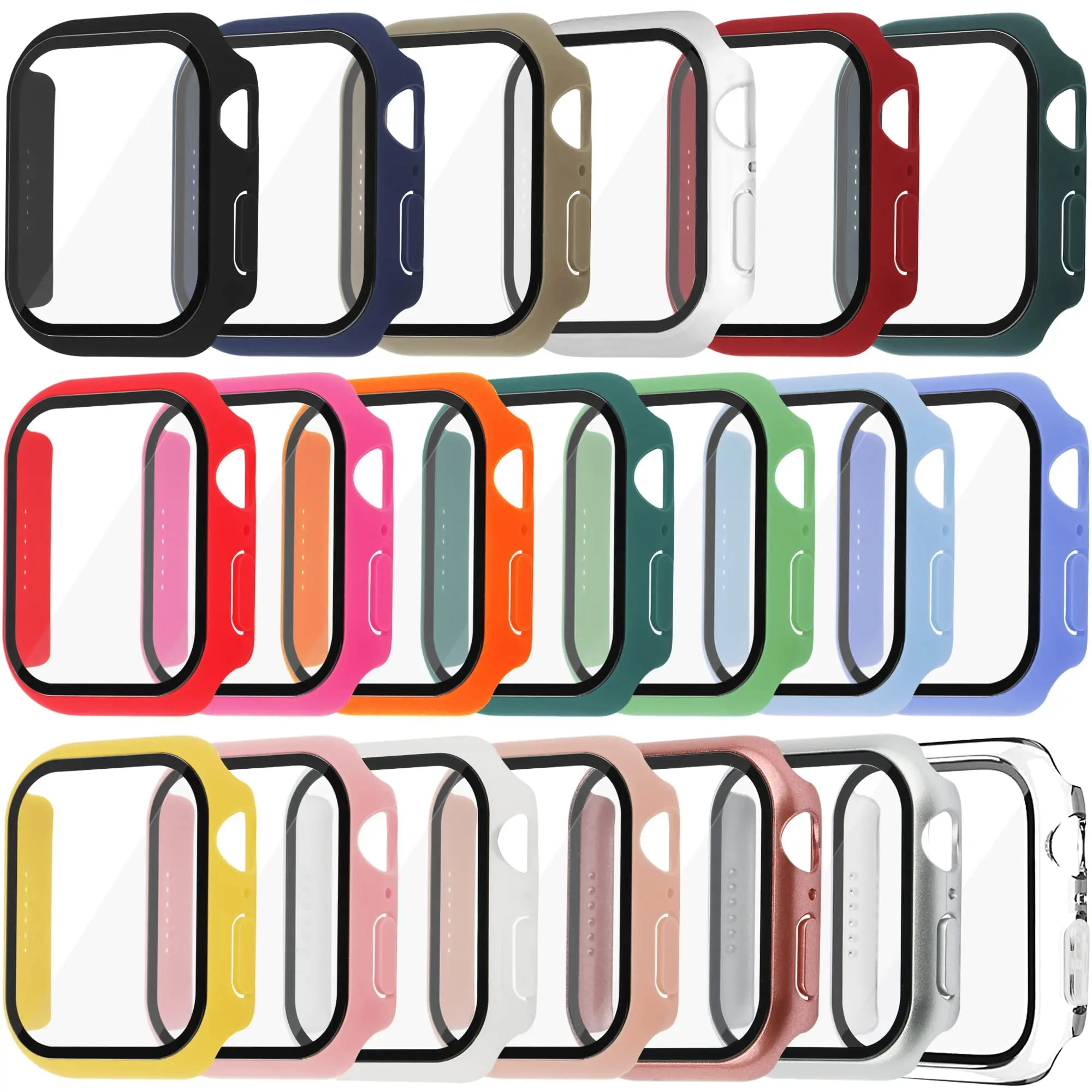 الزجاج المقسى + غطاء لساعة أبل - مراجعة Apple Smartwatch Accessories وسعره