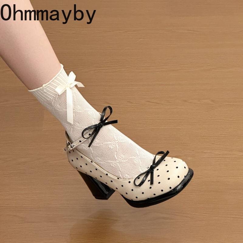 أحذية نسائية بكعب سميك وحزام ل - مراجعة Leather Classic Strap وسعره