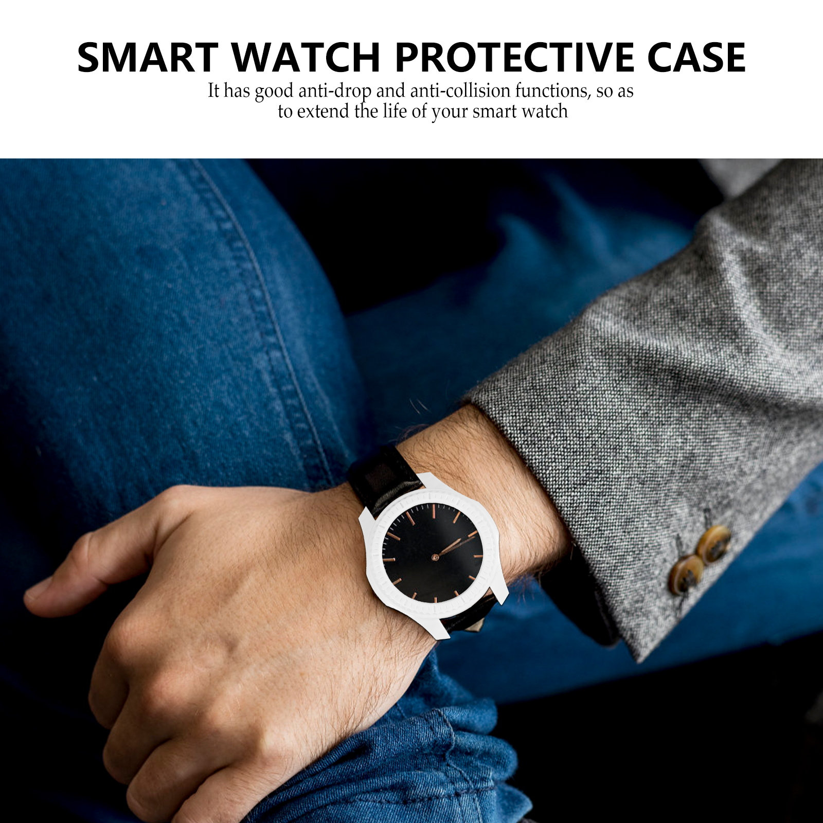 غطاء حماية للساعة مصنوع من ماد - مراجعة Smartwatch Case وسعره