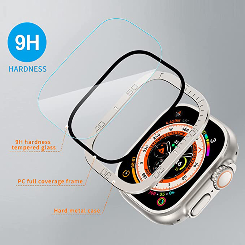 واقي شاشة من الزجاج المقسى لسا - مراجعة Smartwatch Case وسعره