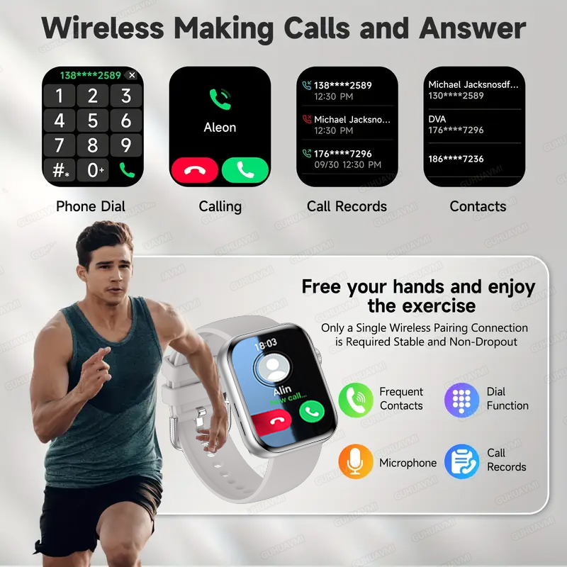 2026 جديد لساعة iOS سلسلة 11 س - مراجعة Smartwatch Nexus وسعره