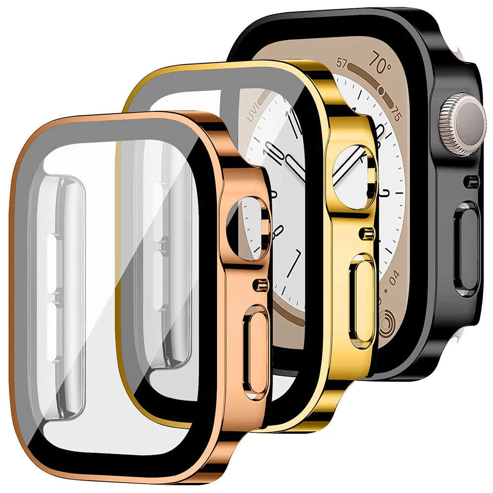 زجاج وغطاء للساعة ، واقي شاشة  - مراجعة Apple Smartwatch Accessories وسعره