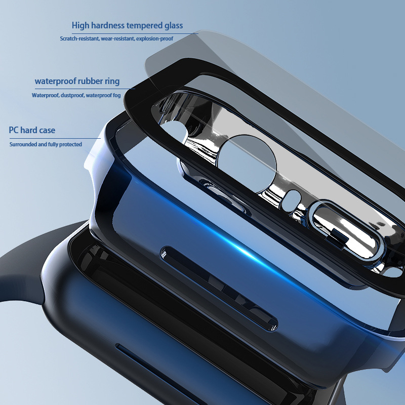 زجاج وغطاء للساعة ، واقي شاشة  - مراجعة Apple Smartwatch Accessories وسعره