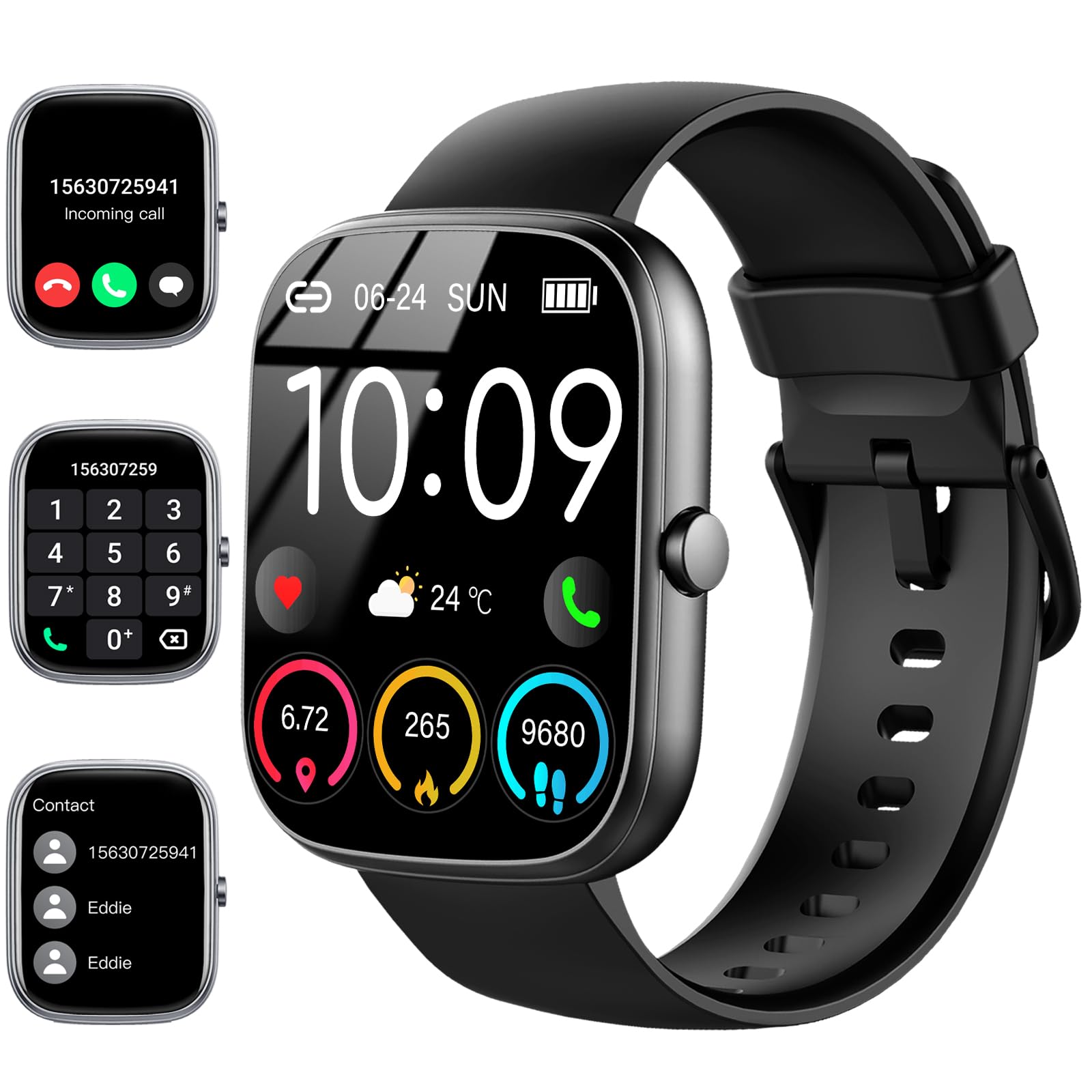 ساعة ذكية، ساعة ذكية مقاس 1.91 - مراجعة Smartwatch Face وسعره