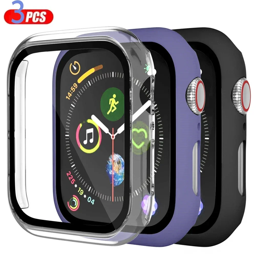 3 حزمة الزجاج + غطاء لساعة أبل - مراجعة Smartwatch Band Accessories وسعره