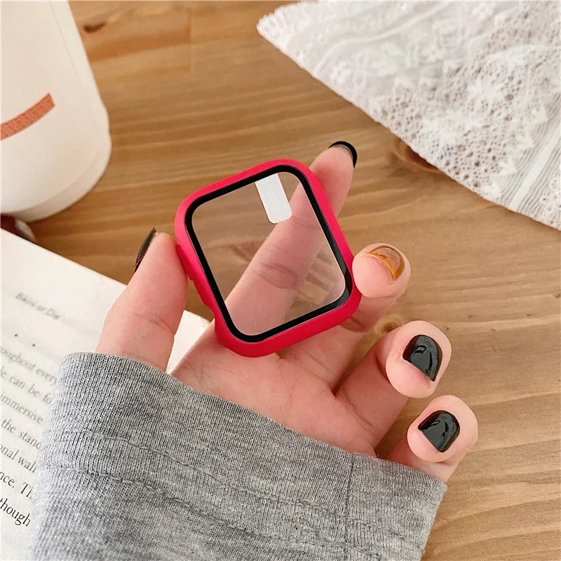 3 حزمة الزجاج + غطاء لساعة أبل - مراجعة Smartwatch Band Accessories وسعره