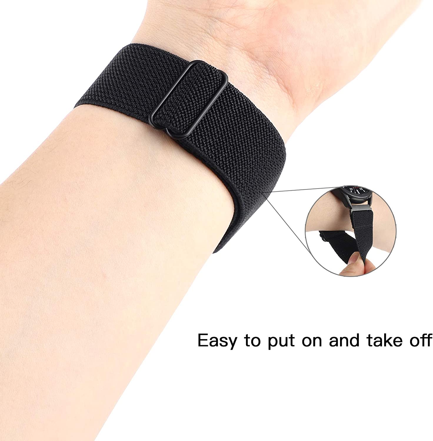 Scrunchie الفرقة لهواوي ساعة ص - مراجعة Smartwatch Watch Accessories For Women وسعره