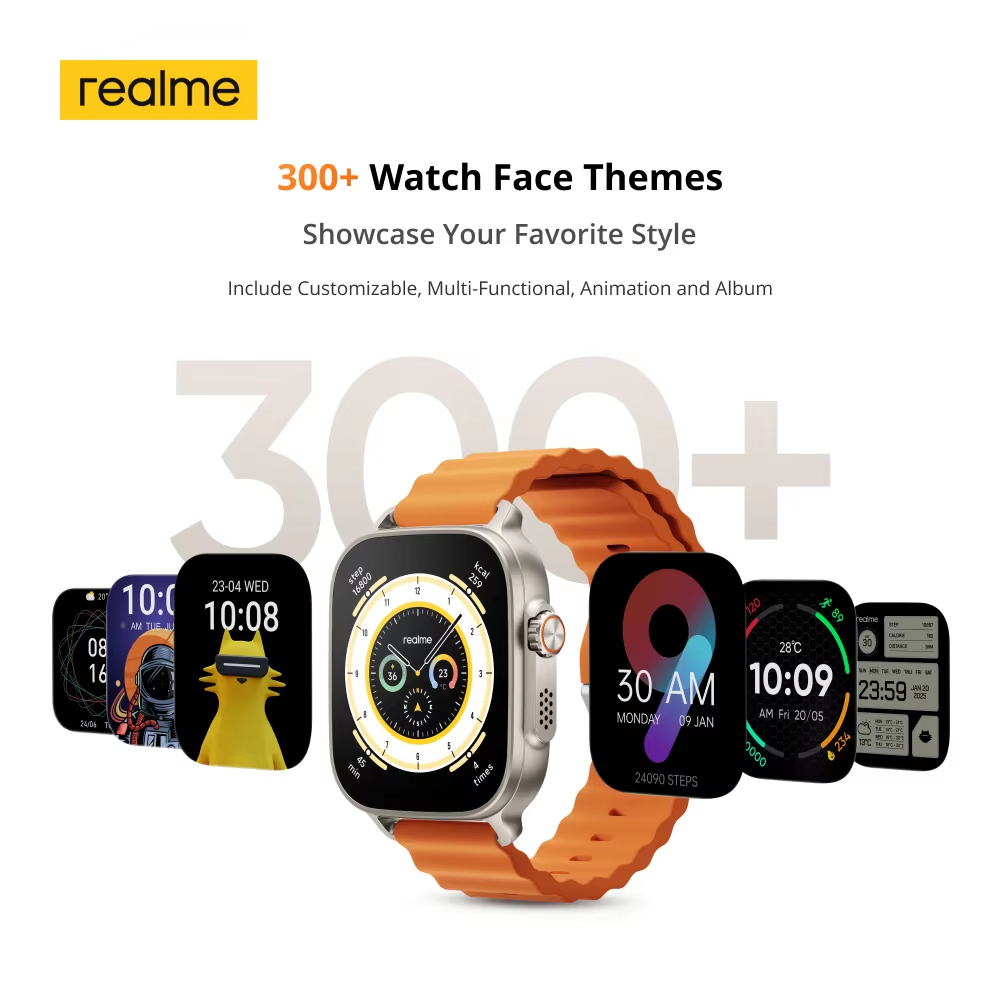 الإصدار العالمي من ساعة Realme - مراجعة Smartwatch Face وسعره