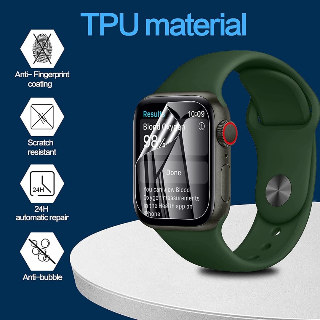 واقي شاشة هيدروجيل لساعة أبل 1 - مراجعة Watch Case Bumper وسعره