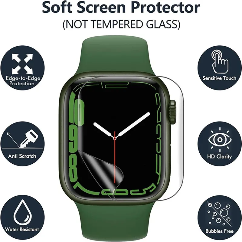 3 قطع من واقي الشاشة الهيدروجي - مراجعة Watch Case Bumper وسعره