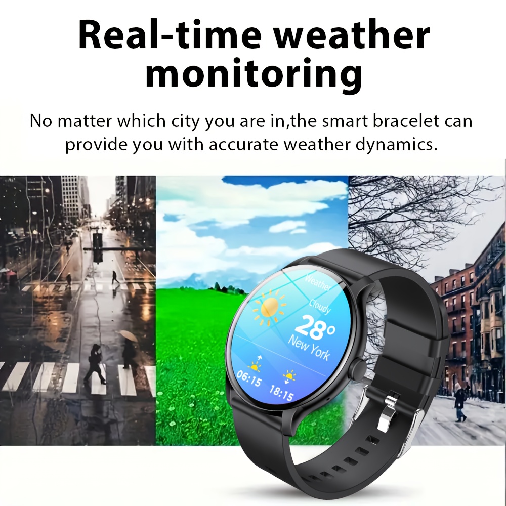 LAXASFIT Outsport ساعة ذكية بل - مراجعة Smartwatch Face وسعره