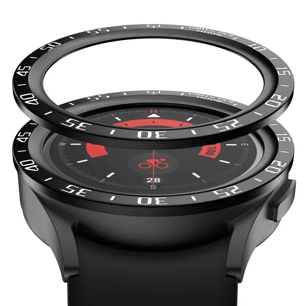 حلقة إطار معدني لساعة سامسونج  - مراجعة Smartwatch Band Accessories وسعره